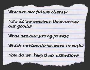 marketing questions for website design